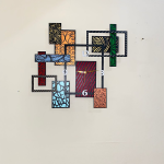 Rainbow Color 3D Wall Clock - Image 7