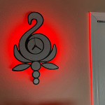 Swan LED Wall Clock