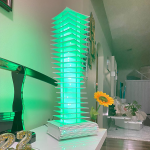 Twisted Building LED Table Lamp - Image 4