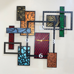 Rainbow Color 3D Wall Clock - Image 2