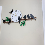 Birds Family Wall Clock - Image 13