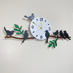 Birds Family Wall Clock - Image 7
