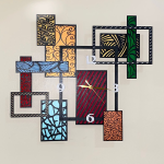 Rainbow Color 3D Wall Clock - Image 6