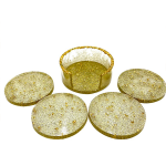 Gold Resin Coasters