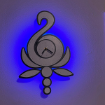 Swan LED Wall Clock - Image 7