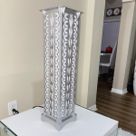 Silver Tower LED Table Lamp - Image 7