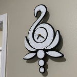 Swan LED Wall Clock - Image 2