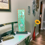 Peacock LED Lamp Clock - Image 15