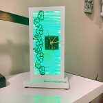 LED Flower Lamp Clock
