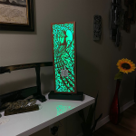 Peacock LED Lamp Clock - Image 11