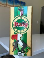 Italy Football Team Clock 2023 - Image 2